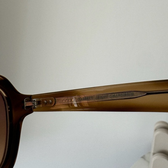 Garrett Leight Navarre brown sunglasses - Picture 4 of 7